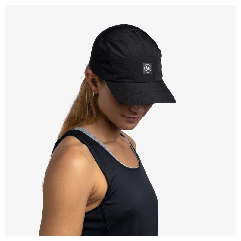 BUFF® ŠPORTNA KAPA SPEED SOLID BLACK                            