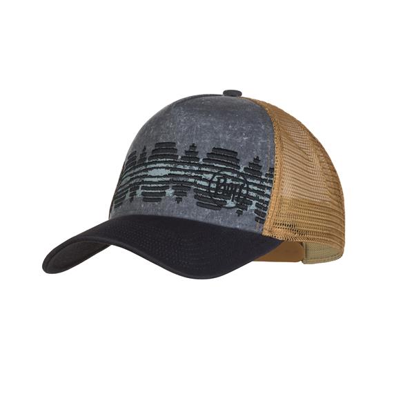 buff® trucker kapa  s šiltom stone blue