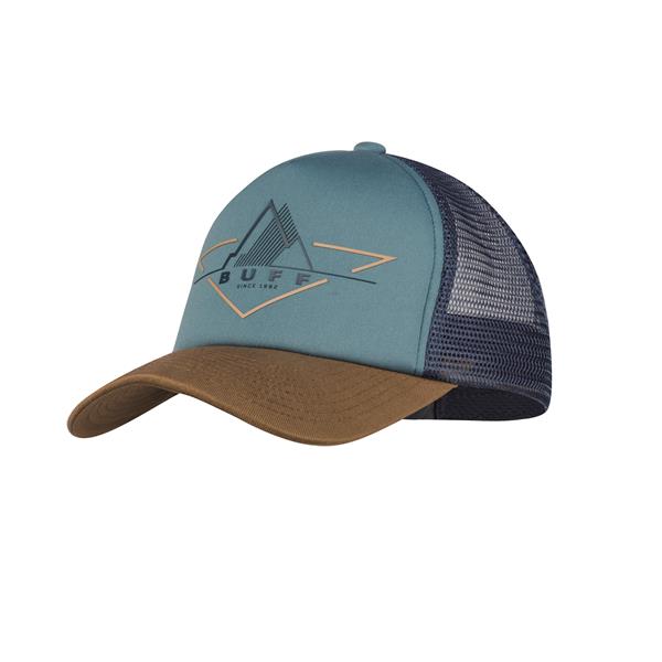 buff® trucker kapa  s šiltom stone blue