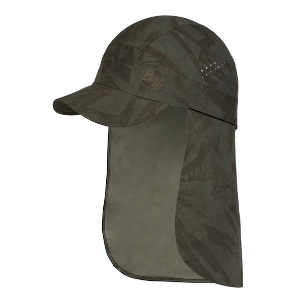 buff® zložljiva pohodniška kapa pack sahara khaki