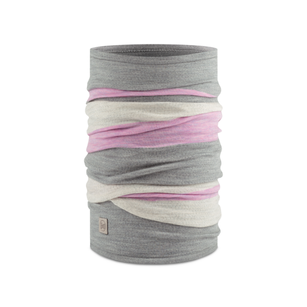 buff® volnena tuba MERINO Move light grey