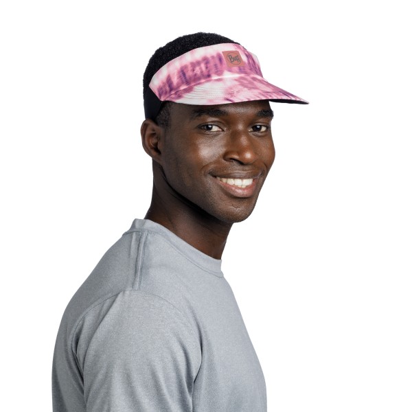 BUFF® ŠPORTNI VIZOR GO VISOR DERI PINK