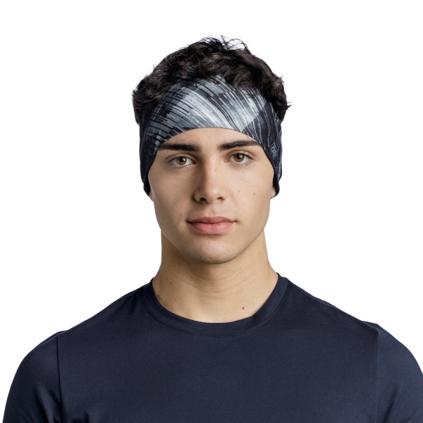 BUFF® COOLNET UV® WIDE HEADBAND NAGLAVNI TRAK  WIDE STAL GREY