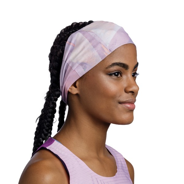 BUFF® COOLNET UV® WIDE HEADBAND NAGLAVNI TRAK WIDE SHANE ORCHID