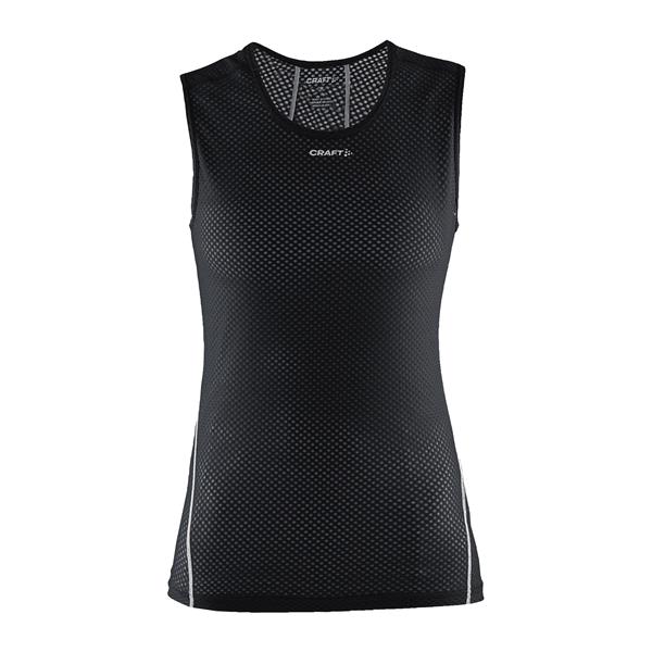 craft ženska mrežasta majica brez rokavov cool mesh superlight black- aktivno perilo