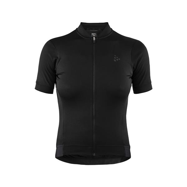 craft ženska kolesarska majica s kratkimi rokavi essence jersey black