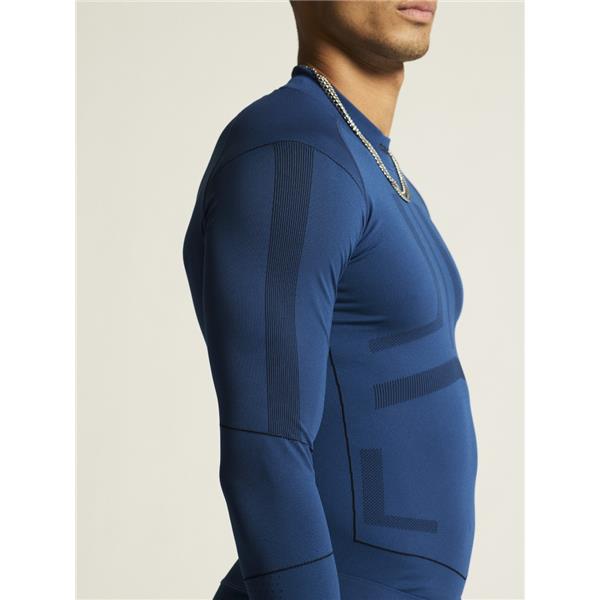 craft moška majica z dolgimi rokavi active intensity cn ls plava/black - aktivno perilo