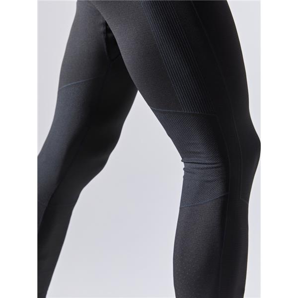 craft moške dolge hlače active intensity black/asphalt-aktivno perilo 