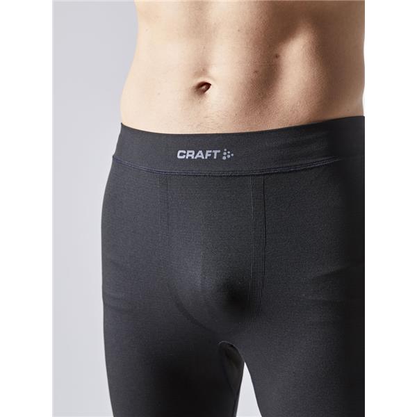 craft moške dolge hlače active intensity black/asphalt-aktivno perilo 
