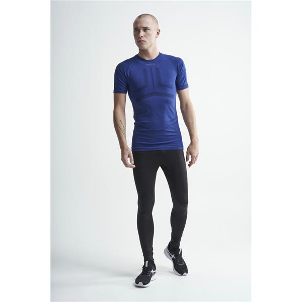 craft moške dolge hlače active intensity black/asphalt-aktivno perilo 