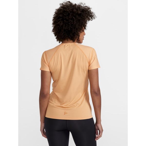 CRAFT ŽENSKA MAJICA ADV ESSENCE SS SLIM TEE S KRATKIMI ROKAVI PEACH