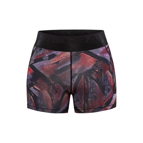 CRAFT ŽENSKE KRATKE PAJKICE CORE ESSENCE HOT PANTS BLACK-LAVENDER