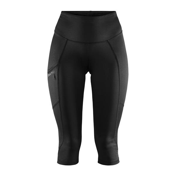 craft ženske pajkice 3/4 adv essence capri   black