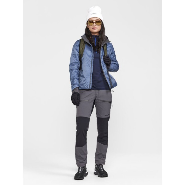 CRAFT ŽENSKI PULI CORE GAIN MIDLAYER TEMNO MODRA BLAZE