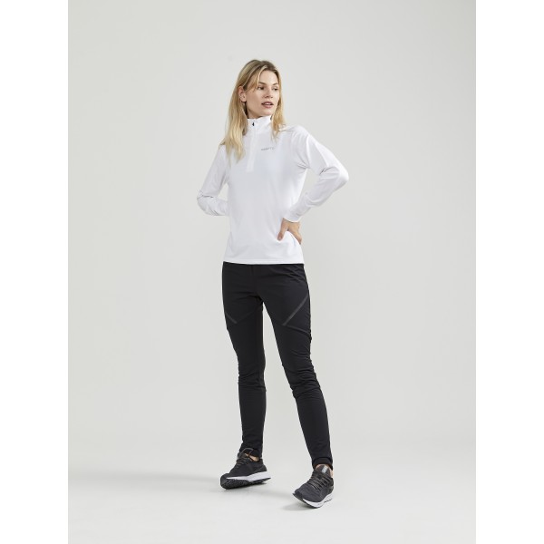craft ženski športni puli CORE GAIN MIDLAYER WHITE