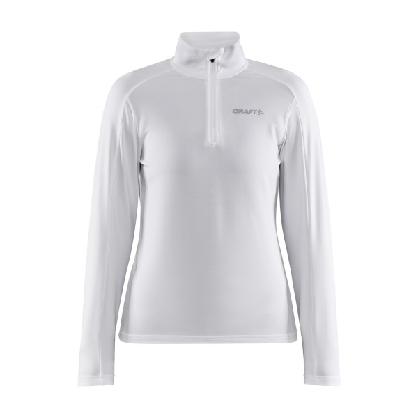 craft ženski športni puli CORE GAIN MIDLAYER WHITE