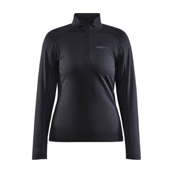 craft ženski športni puli CORE GAIN MIDLAYER BLACK