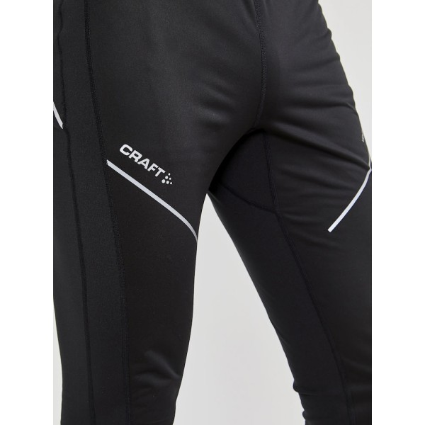 craft moške zimske protivetrne pajkice ADV ESSENCE WIND TIGHTS BLACK