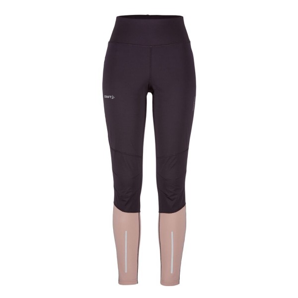 CRAFT ŽENSKE DOLGE ZIMSKE PROTIVETRNE PAJKICE ADV ESSENCE WIND TIGHTS DK PLUM/CHAR