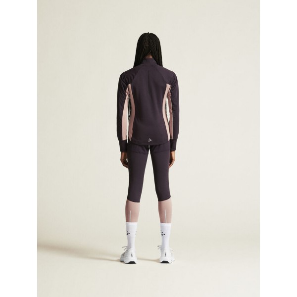 CRAFT ŽENSKE DOLGE ZIMSKE PROTIVETRNE PAJKICE ADV ESSENCE WIND TIGHTS DK PLUM/CHAR