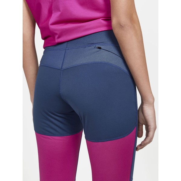 Craft ženske dolge zimske pajkice ADV ESSENCE WIND TIGHTS TIDE-ROXO
