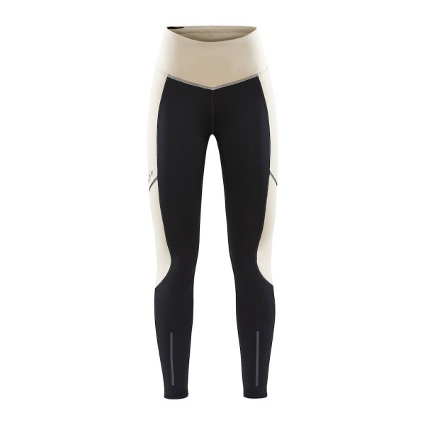 craft ženske dolge zimske pajkice ADV ESSENCE WARM TIGHTS BLACK-ECRU