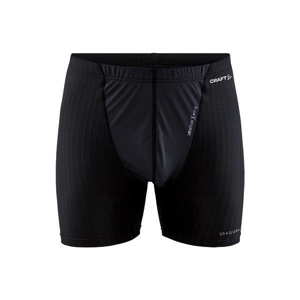 craft moške boksarice active extreme wind boxer black/granit-aktivno perilo 