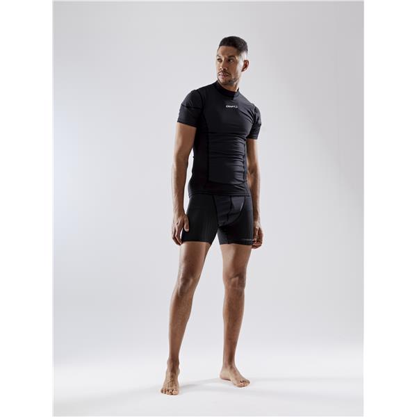 craft moške boksarice active extreme wind boxer black/granit-aktivno perilo 