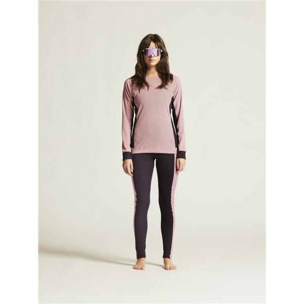 CRAFT ŽENSKI SET CORE DRY BASELAYER SET CHARM/DK PLUM - AKTIVNO PERILO