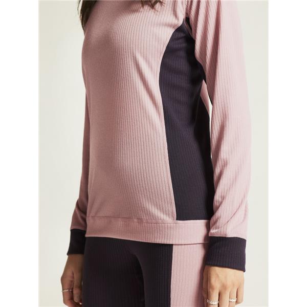 CRAFT ŽENSKI SET CORE DRY BASELAYER SET CHARM/DK PLUM - AKTIVNO PERILO