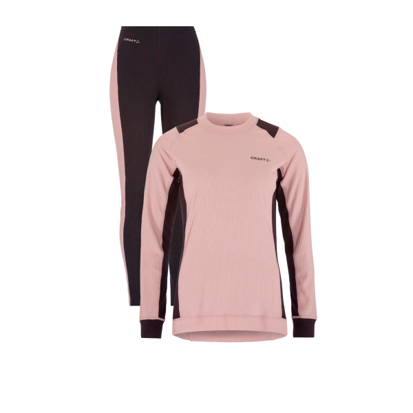 CRAFT ŽENSKI SET CORE DRY BASELAYER SET CHARM/DK PLUM - AKTIVNO PERILO
