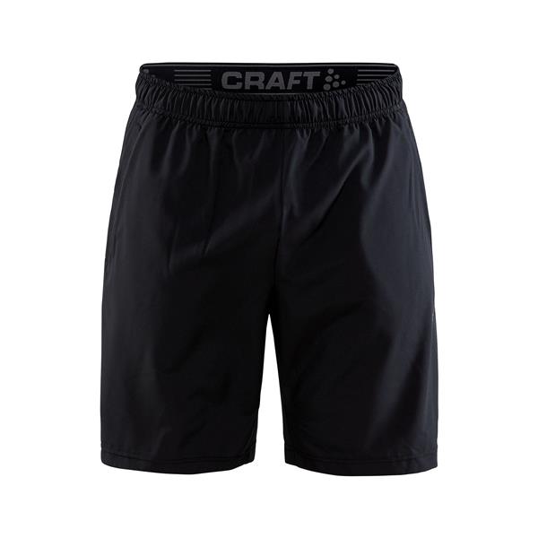 craft moške kratke hlače core charge  black/black