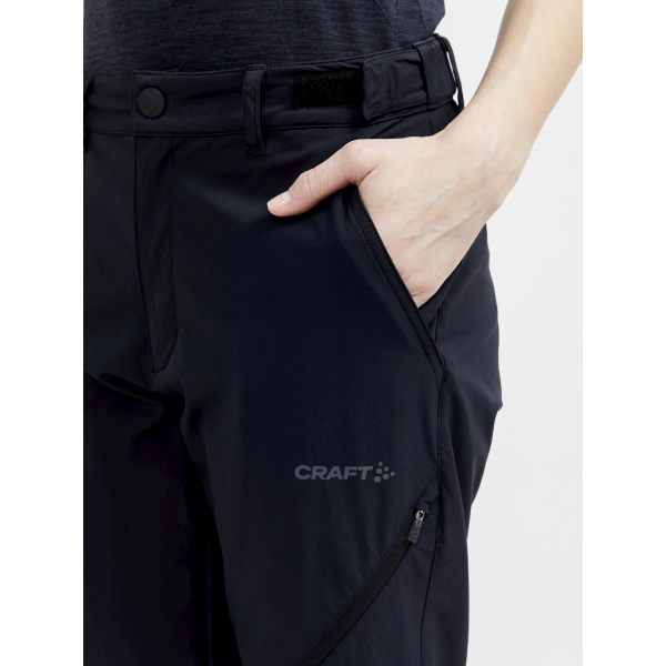 craft ženske pohodne dolge hlače ADV EXPLORE TECH PANTS W BLACK