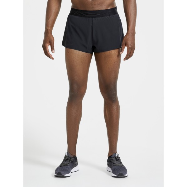 CRAFT MOŠKE TEKAŠKE KRATKE HLAČE PRO HYPERVENT SPLIT SHORTS BLACK