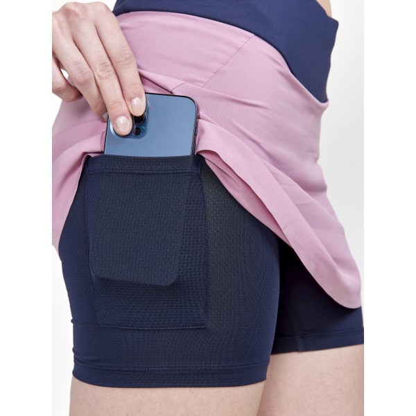 CRAFT ŽENSKO ŠPORTNO KRILO PRO HYPERVENT 2IN1 SKIRT DAWN