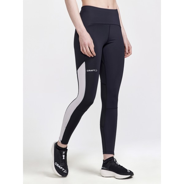 CRAFT ŽENSKE TEKAŠKE DOLGE PAJKICE PRO HYPERVENT TIGHTS BLACK-FLEX