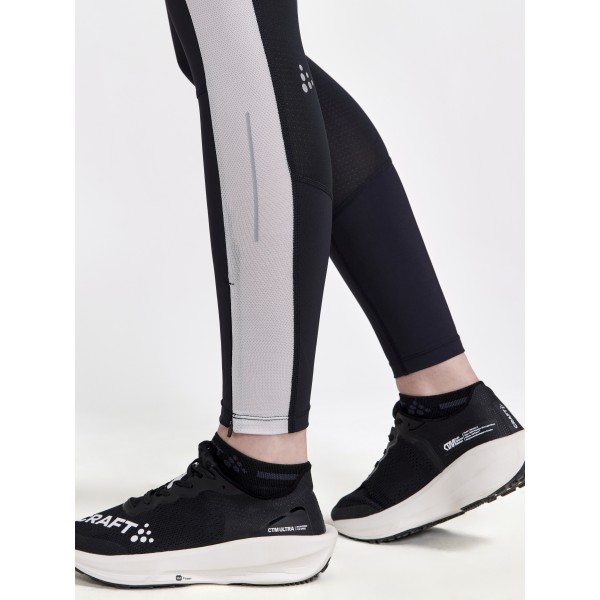 CRAFT ŽENSKE TEKAŠKE DOLGE PAJKICE PRO HYPERVENT TIGHTS BLACK-FLEX