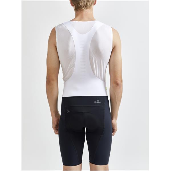 CRAFT MOŠKE KOLESARSKE HLAČE Z NARAMNICAMI PRO AERO BIB SHORTS BLACK