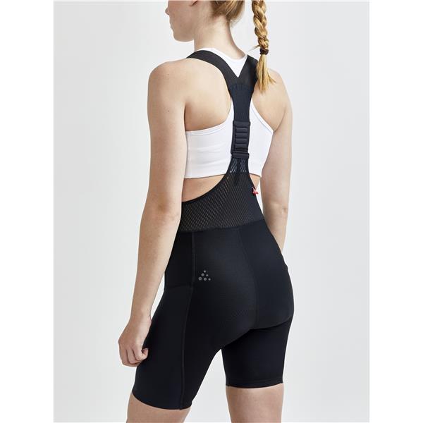 CRAFT ŽENSKE KOLESARSKE HLAČE Z NARAMNICAMI ADV AERO BIB SHORTS BLACK