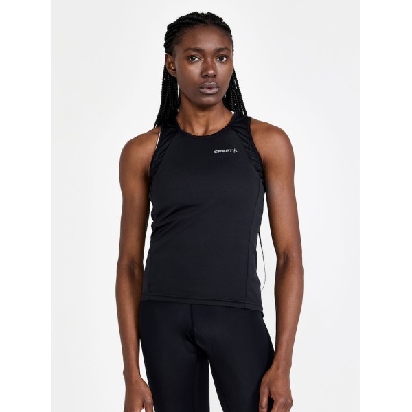 CRAFT ŽENSKA KOLESARSKA MAJICA BREZ ROKAVOV CORE ENDUR SINGLET BLACK
