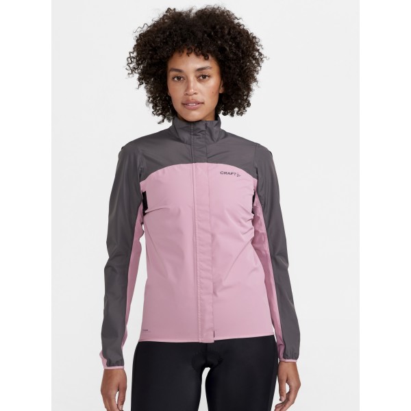 CRAFT ŽENSKA VODOODPORNA KOLESARSKA JAKNA/VETROVKA CORE ENDUR HYDRO JACKET GRANITE-DAWN