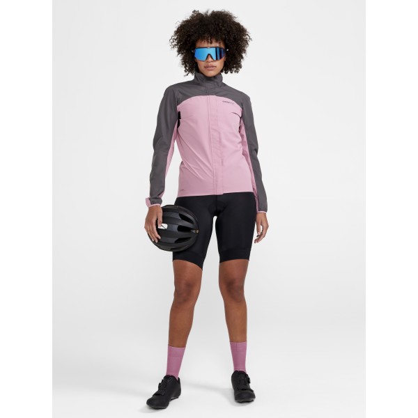 CRAFT ŽENSKA VODOODPORNA KOLESARSKA JAKNA/VETROVKA CORE ENDUR HYDRO JACKET GRANITE-DAWN