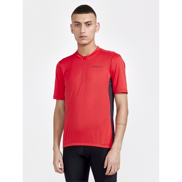 CRAFT MOŠKA KOLESARSKA MAJICA S KRATKIMI ROKAVI CORE OFFROAD SS JERSEY REDDSIH