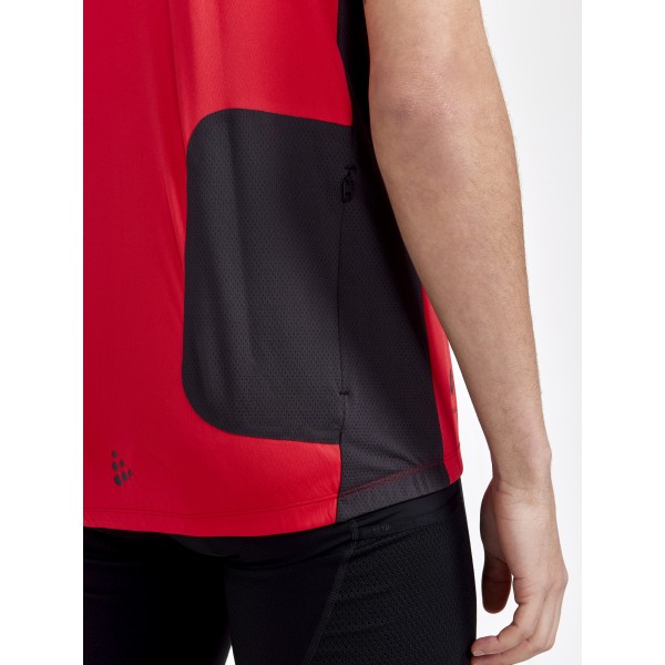 CRAFT MOŠKA KOLESARSKA MAJICA S KRATKIMI ROKAVI CORE OFFROAD SS JERSEY REDDSIH
