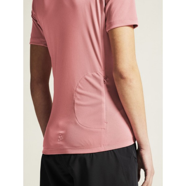 CRAFT ŽENSKA KOLESARSKA MAJICA S KRATKIMI ROKAVI CORE OFFROAD SS JERSEY WILD ROSE