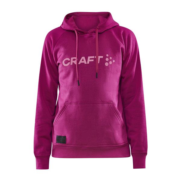 craft ženski pulover s kapuco core craft hood  roxo