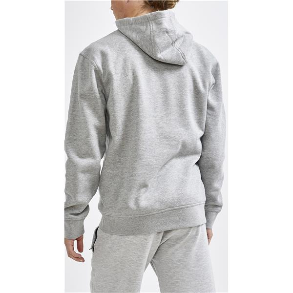 craft moški pulover core hood grey melange 