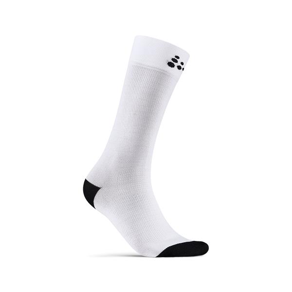 craft kolesarske nogavice core endure  white/black