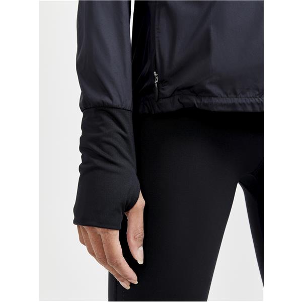 CRAFT ŽENSKA JAKNA/VETROVKA ADV ESSENCE WIND JACKET BLACK