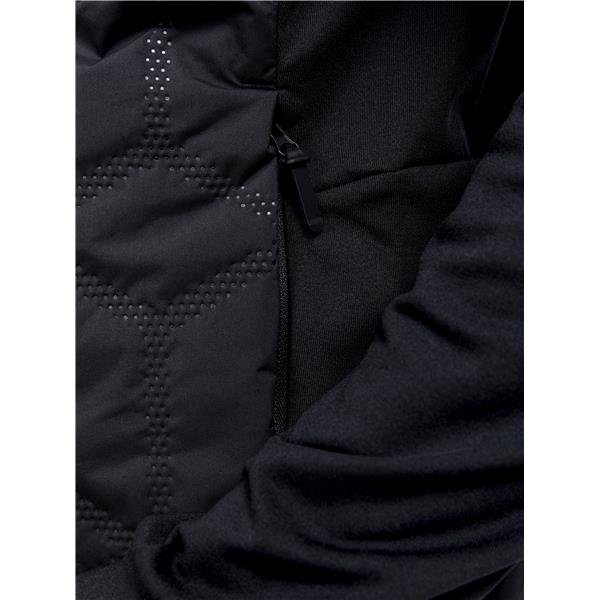 craft moška jakna adv subz jacket black - zimski tek